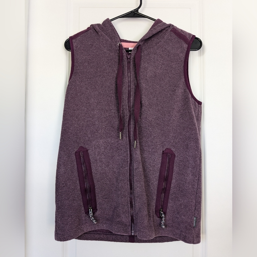 COLUMBIA Women High Neck Waistcoat Gillet Vest Size Medium